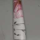 decalmile Large Flower Wall Decals Gifts for Mom Pink Watercolor Floral Blossom Wall Stickers Bedroom Living Room TV Background Home Decor