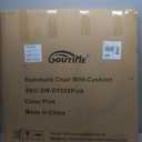 Goutime Hammock Chair, Macrame Hanging Swing Chairs with Cushion and Hardware Kit,Adult Boho Swings for Outside,Patio,Balcony,Bedroom (Pink)