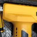 18 Gauge Brad Nailer/Narrow Crown Stapler Compatible with Dewalt 20V MAX Battery(NO Battery) 2 in 1 Cordless Nail Dispenser with 1000 Nails and 1000 Staples for Home Improvement, DIY and Woodworking (Yellow)