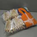 2 x Fovths 6 Sets Valentine's Day Canvas for Painting Pre-Drawn Canvas Panel with Wooden Easel Painting Tools Cards Tote Bags Mini Paint Set Valentine School Class Gift Exchanges