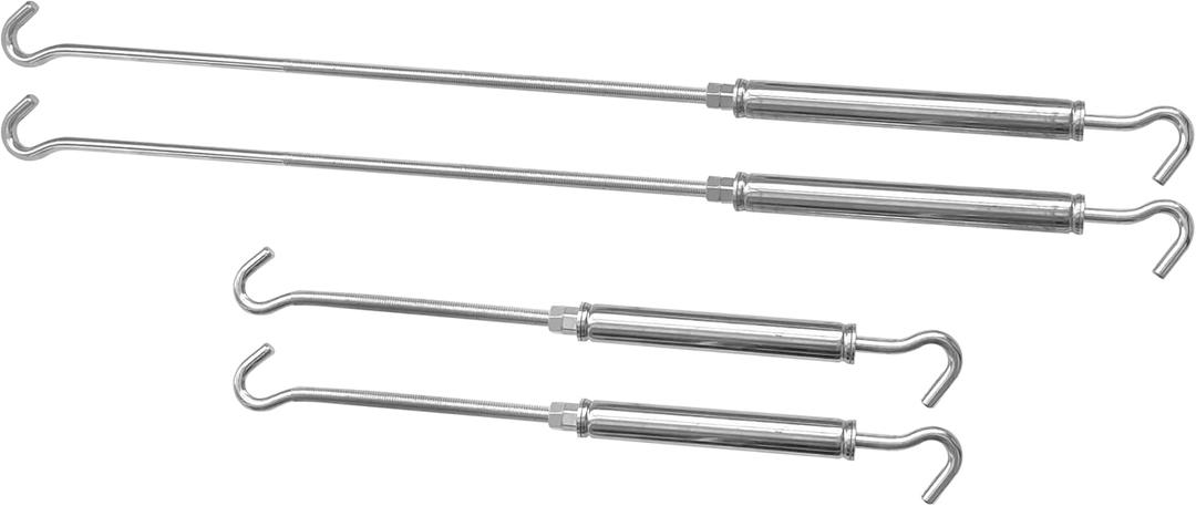 Standard Turnbuckle Replacement Set Compatible with Truck Camper Tie DownTruck Camper Tie Downs,Trailer/Pickup Tie Downs