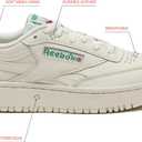 Reebok Womens Club C Double Revenge Platform Tennis Shoes for Women, Fashion Womens Sneakers USA 9