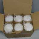 flamecan 24 Pack Floating Candles, 3 White Unscented Dripless Wax Burning Candles, for Cylinder Vases, Weddings, Party and Holiday