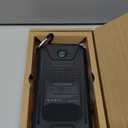 BLAVOR Solar Power Bank 10,000mAh, Portable Wireless Charger, 20W Fast Charging External Battery Pack with USB C for Cell Phones, Solar Panel Charging with Dual Flashlight for Camping (Orange)