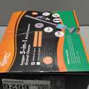 hygger 360GPH Electric Aquarium Gravel Cleaner, 5 in 1 Automatic Fish Tank Cleaning Tool Set Vacuum Water Changer Sand Washer Filter Siphon Adjustable Length 15W