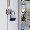 SEPOX Trinity Keyed-Alike Padlocks Outdoor, Reinforced Laminated Steel Body Heavy-Duty 1-9/16" 40MM, Uncuttable Standard Shackle, 3-Pcs-Lock, 6-Pcs Same Keys, for Gym Locker, Toolbox, Shed, Storage