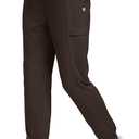 G Gradual Joggers for Women 4 Pockets High Waisted Athletic Jogger Pants Soft Sweatpants for Workout Running Travel (Brown)