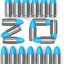 Pro Dummy Rounds Snap Caps-Reusable 9mm&12GA&50&45&380ACP Training Rounds for Safe Dry Fire Practice, Durable with Secure Primer Design, Multiple Color Options