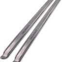 Q&Q Basics 12 Inch Tire Spoons 2 Pack. Sturdy Small Tire Pry Bar Set, Motorcycle Tire Spoons for Easy Dirt Bike and Scooter Tire Repair, Heavy Duty Tire Iron Spoon Kit, Tire Levers Bike, ATV, Mower