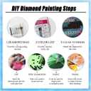 6 Pack National Park Diamond Painting Kits for Adults,5D Landscape Diamond Art Kits for Adults Beginners,DIY Mountain Full Round Drill Diamond Dots Gem Art Kits for Home Wall Decor 11.8x15.7 Inch (G0005)