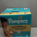 Pampers Swaddlers Diapers, Size 0 (up to 10 lbs), 140 Count, Absorbent, Keeps Baby Dry and Comfortable, Skin Safe Disposable Baby Diaper 
