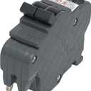 Connecticut Electric UBIF0215N Newly Manufactured Federal Pacific Electric Stab-Lok NC215 Replacement Circuit Breaker Two Pole 15 Amp Thin Series, Gray