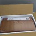 BAMBANG Bread Box for Kitchen Countertop, Bamboo Bread Box for Homemade Bread, Wooden Farmhouse Bread Storage Container, Small Breadbox Bread Bin Organizer for Counter Cabinet Pantry, Brown, 14.7"L x 8.6"W x 7.8"H 