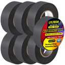 Wire Harness Tape 7 Rolls, Polyester Fabric,Flame Retardant,at 257 to -40, Wiring Loom Harness Electrical Tape,Each Roll 3/4 inch x 30 ft