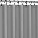 Premium Shower Curtain Liner, 72"W X 72"H - PVC-Free, 6G PEVA Shower Curtain with 12 Rust Proof Grommets And Magnet-weighted Bottom Hem - Moisture Stain Proof Shower Curtain Liner - Gray (Silver)