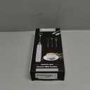 Milk Frother Handheld Rechargeable, Frother Wand Drink Mixer Electric Whisk for Coffee, Detachable With 3 Stainless Whisks, Hand Mixer for Lattes, Cappuccino, Matcha, Egg, No Stand, Silver