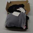 Haull 8 Pcs Halloween Kitten Cat Costume Accessories Girl Cat Ear Tail Gloves Bell Choker Necklace Tights Skirt Calf Sleeves, S