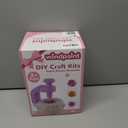 windpaint Toys for Girls 3 4 5 6 7 8 9 10 Years Old, DIY Craft Kits for Kids, Fabric Flower Bouquets for Girls Gifts, Educational Learning Detective Toys for Toddler Kids,Birthdays Gifts (Purple) (Pink)