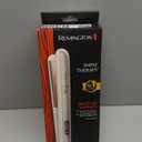 Remington Shine Therapy 1 inch Hair Straightener Iron, Flat Iron Infused with Argan Oil & Keratin, Professional Ceramic Flat Iron for Less Frizz, Shines and Smooth, Styling Tools (Champagne)