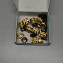 Garden Hose Adapter, 3/4 Inch Solid Brass Hose Connectors Adapters (6 Sets)