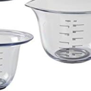 KitchenAid KQ298OSOBA Gourmet Set of 2 Measuring Jugs, Onyx