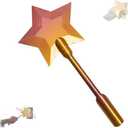 Magic Fairy Fairy Wand Credit Card Holder, Fairy Wand Credit Card Holder - 3D Printed Tap to Pay-Contactless Payment Holder(Golden)