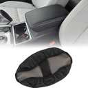 HIGH FLYING for Mitsubishi Outlander 2022 2023 2024 Car Interior Accessories Center Console Armrest Leather Case Cover 1pc(Not Fit Sport) (Black)
