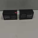 12 Volt 7ah Rechargeable Sealed Lead Acid Battery 2 Pack (F1 Terminals)