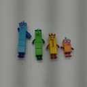 hand2mind Numberblocks Friends One to Five, Action Figure Set, Toy Figures & Playsets, Small Figurines for Kids, Counting Blocks, Numbers for Toddlers, Math Toys, Kids Birthday Gifts
