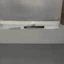 LazBlinds No Drill Zebra Blinds for Windows 21.5" W x 64" H, White
