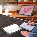 Case Compatible with Lenovo Tab Plus (TB351FU) 11.5 inch 2024 Cover,Slim Stand Back Shell Protective Smart Cover with Auto Wake/Sleep Function,Black