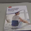 Comfytemp Microwave Moist Heating Pad for Back Pain Relief, Sciatica Recovery Must Have, Microwavable Hot Therapy for Lower Lumbar, Cramps, Waist Warm Compress, Get Well Items for Men Women, Blue