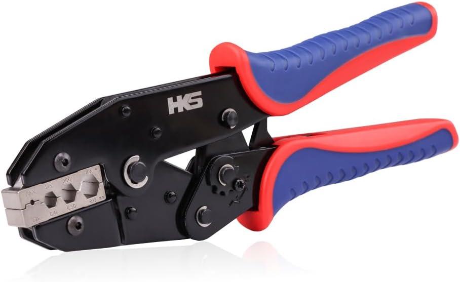HKS Coaxial Crimping Tool for RG Type Cable -RG50,54,55U,59,62,108,133,142,301,302,307,400, LMR-195,200,240,300, BNC 4C-2V,3D-2V Connectors (CRIPMER L2)