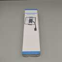 Gooseneck Handlebar Tablet Holder for Bicycle/Treadmill/Stroller, Wheelchair Tablet Mount with Flexible Arm for iPad Pro/Air/Mini, Galaxy, 6.1-15.6" Devices and Thickness Cases [Up to 1.18"]