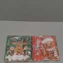 60Pcs Christmas Napkins Paper Red and Green Napkins Winter Paper Napkins with Santa Claus Reindeer Gingerbread Snowflakes Xmas Napkin Holiday Napkin for Party Birthday Dinner Kitchen Bathroom