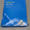 PHILTOP Engine Air Filter, Compatible with CA12051 Honda Civic 2016-2026, HR-V 2023-2025, L4 2.0L, Improve Engine Performance, Rigid Panel