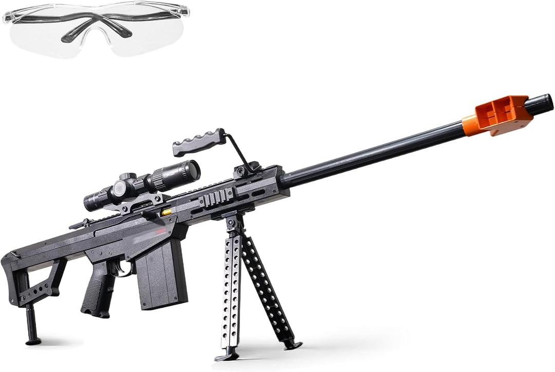 Larmside Automatic Blaster 820250 JellyBullet Shooting Game, 18+ (BLTBLC)