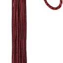 2 x FtyFty Unisex Adult Matte Graduation Cap with Tassel Year Charm (Red)