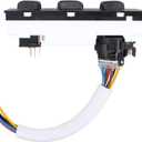 NewYall HVAC AC Heater Blower Motor Control Switch for Jeep TJ/Wrangler 1999-2004