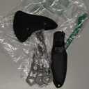 Throwing Knives Throwing Axes and Tomahawks 3 Pack Set with Bottle Opener and Nylon Sheath, 10in Axe Throwing Game for Backyard Competition and Recreation, Axe Gift Set for Men (Black)