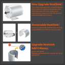 High Speed Brushless DC Motor Kits 2000W 60V Electric Gokart Motor 4250RPM Rated Mid Motors with Controller Pedal Throttle for E-Scooter Dirt Bike Motorcycle