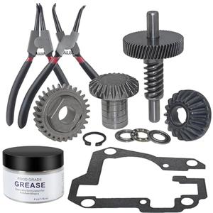 Worm Gear Kit Compatible With KitchenAid Whirlpool 5QT & 6QT Mixer Gear Parts Replacement, Worm Follower Gear Kit 9706529 W11086780 9709511 9703337 9709231