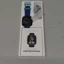 Fitness Tracker Watch, No APP/Phone Required Pedometer Watches Compatible with Apple Find My, Heart Rate, Sleep Monitor Calories Step Counter Stopwatch Waterproof Gifts Toys (Blue)