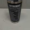 Breezy Valley Retirement Gifts for Men, Retirement Gifts Cup Tumbler, Funny Retired Gift for Boss Husband Dad Friends, Retire Gift Ideas Coffee Tumbler Cup