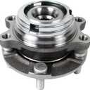 HA590125 AWD Front Wheel Bearing and Hub Assembly Compatible with Infiniti G25 G35 G37 Q40 Q50 Q60 Q70 Q70L QX50 QX70 EX35 FX35 EX37 FX37 FX45 FX50 M35 M37 M45 M56