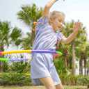 Hoola Hoop for Kids Detachable Exercise Children Hoopa for Sports & Playing (Multicolour)