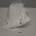 downluxe Shower Curtain Liner, PEVA Plastic Shower Liner with 3 Magnets, 72" x 72" Waterproof Bathroom Curtain, 4G Clear, 1 Pack