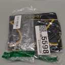 Copper Knee Braces with Strap for Knee Pain Women and Men(2 Pack), Knee Compression Sleeve for Arthritis, ACL, Meniscus Tear, Joint Pain Relief, Knee Support for Working, Running, Weightlifting(L)