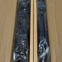 2 Set Large Stackable Wire Basket with Bamboo Tops & Tag- Pantry Organizer and Storage Bins, Kitchen Counter Cabinet Shelf Countertop Under Sink Organizing for Food Snack Produce Onion Potato Bread