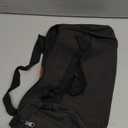 Tent Stakes Bag,Canvas Camping Storage Bags Essentials Accessories Tools Hiking Hunting Gear (Black 40CM)